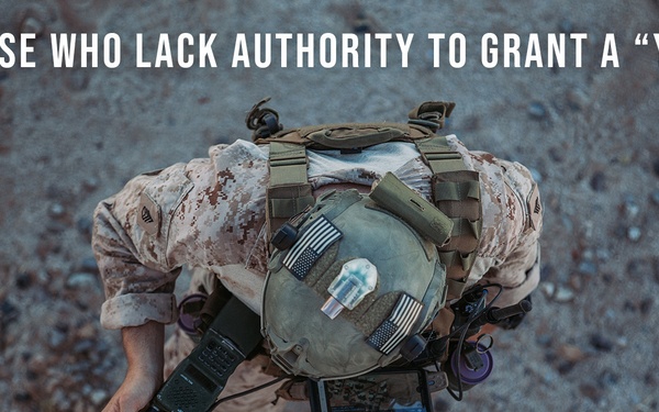 Those who lack authority to grant a “yes” cannot say “no”