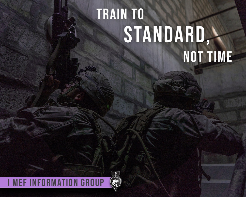 Train to standard, not time
