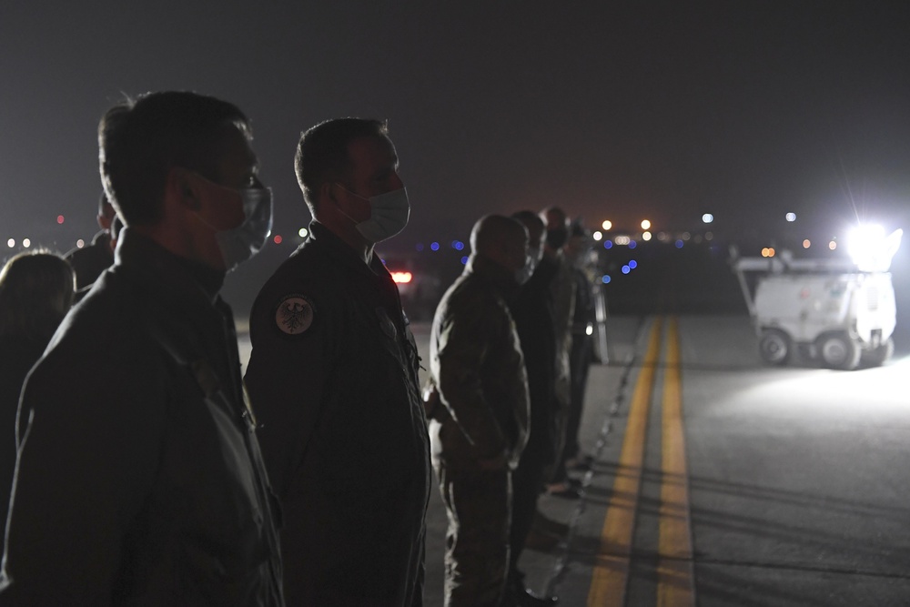 SECAF, CSAF, CMSAF visits Aviano, highlight adaptable, rapidly executable posture