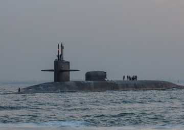 USS Georgia Visits Bahrain