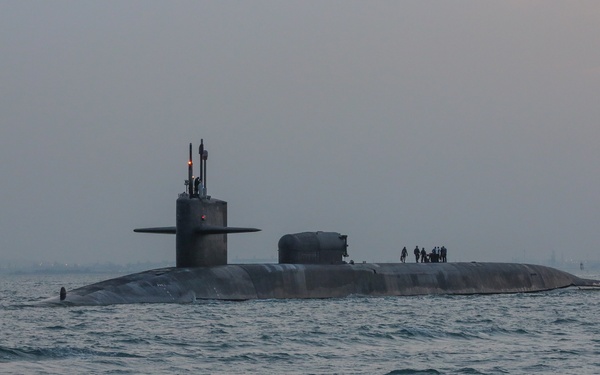 USS Georgia Visits Bahrain
