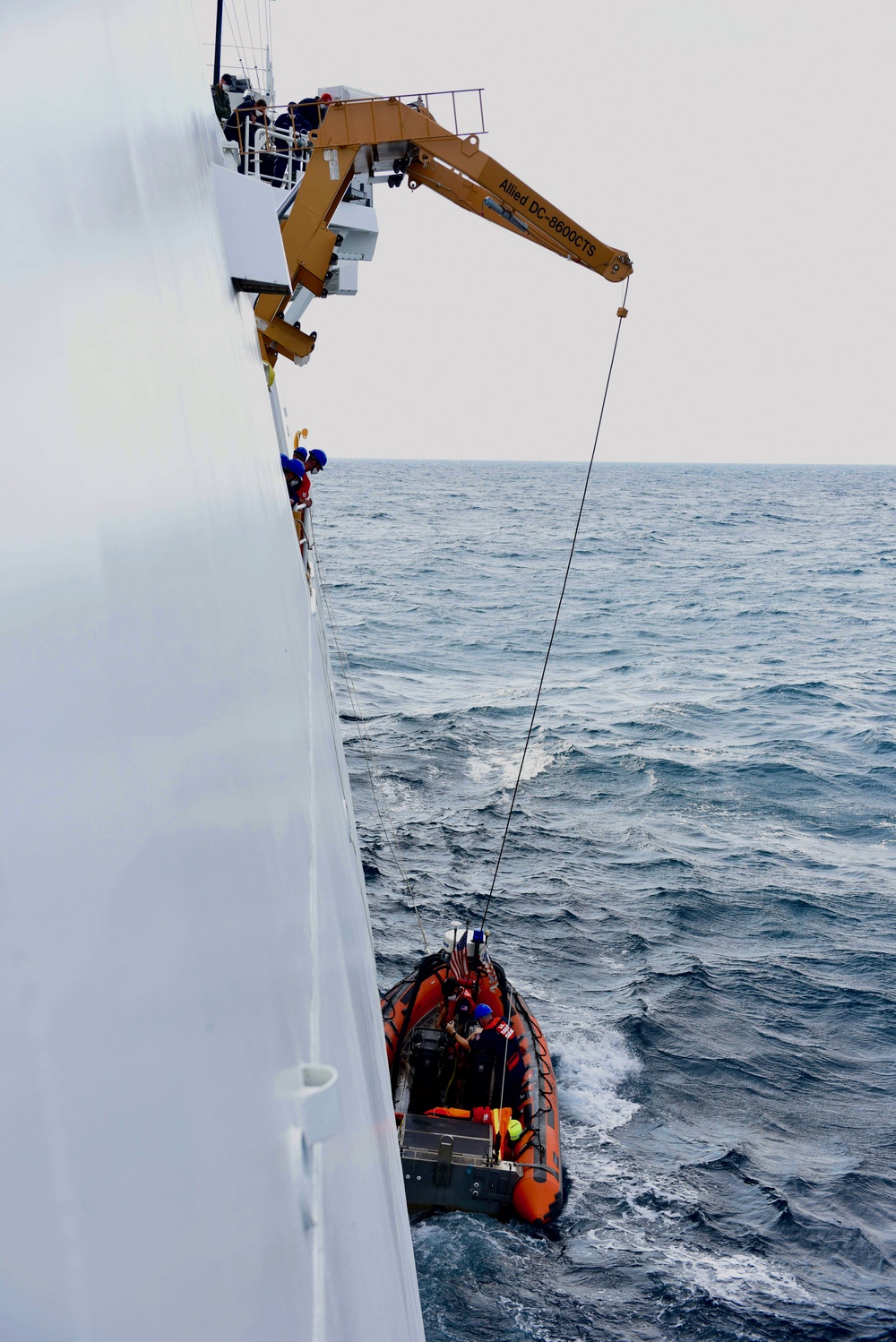 USCGC Stone conducts man overboard drills