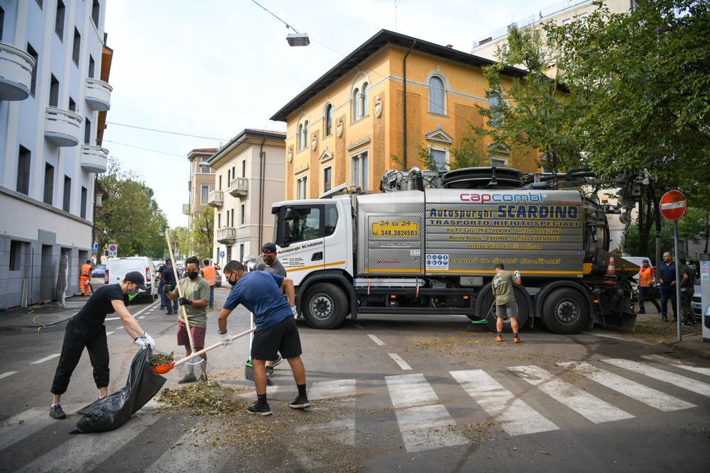 BOSS Sweeps Verona's Storm-Ridden Streets