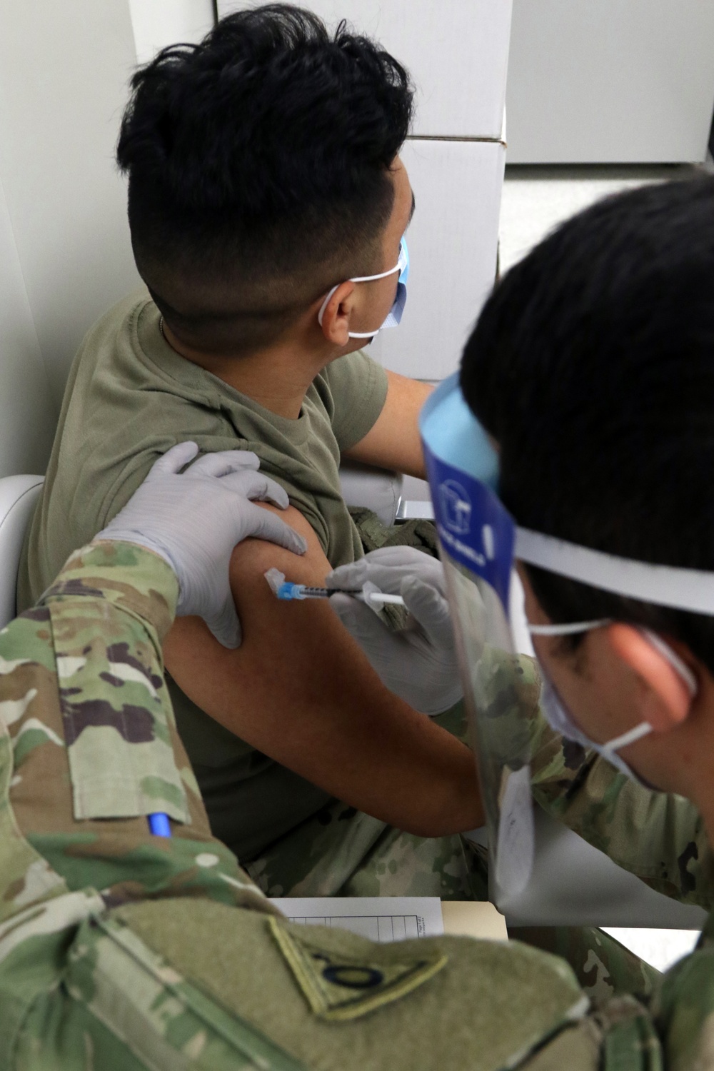 First Ohio National Guard members get COVID-19 vaccine