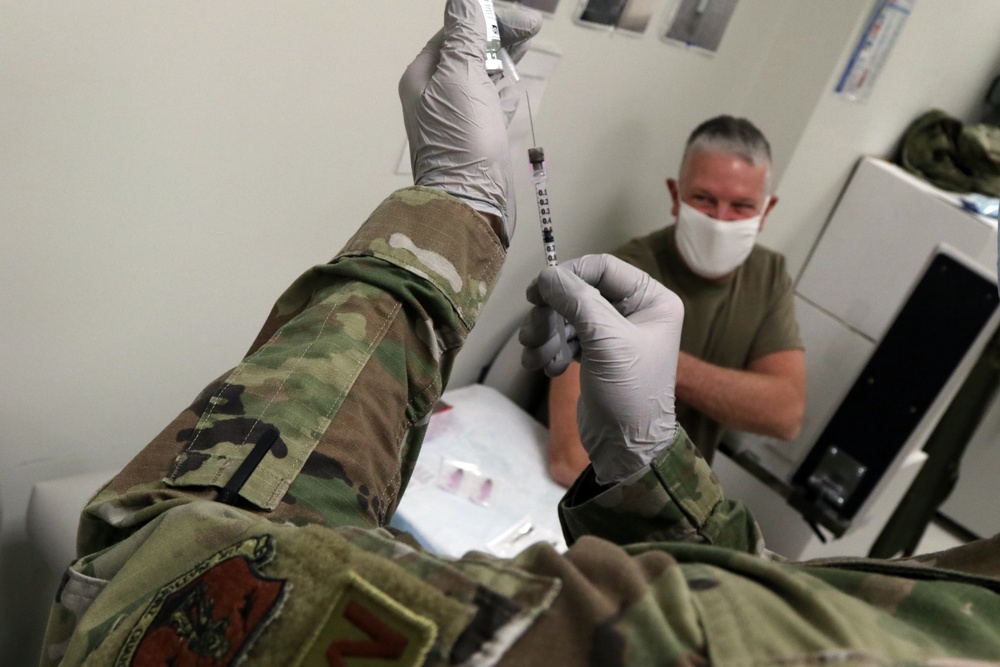 First Ohio National Guard members get COVID-19 vaccine