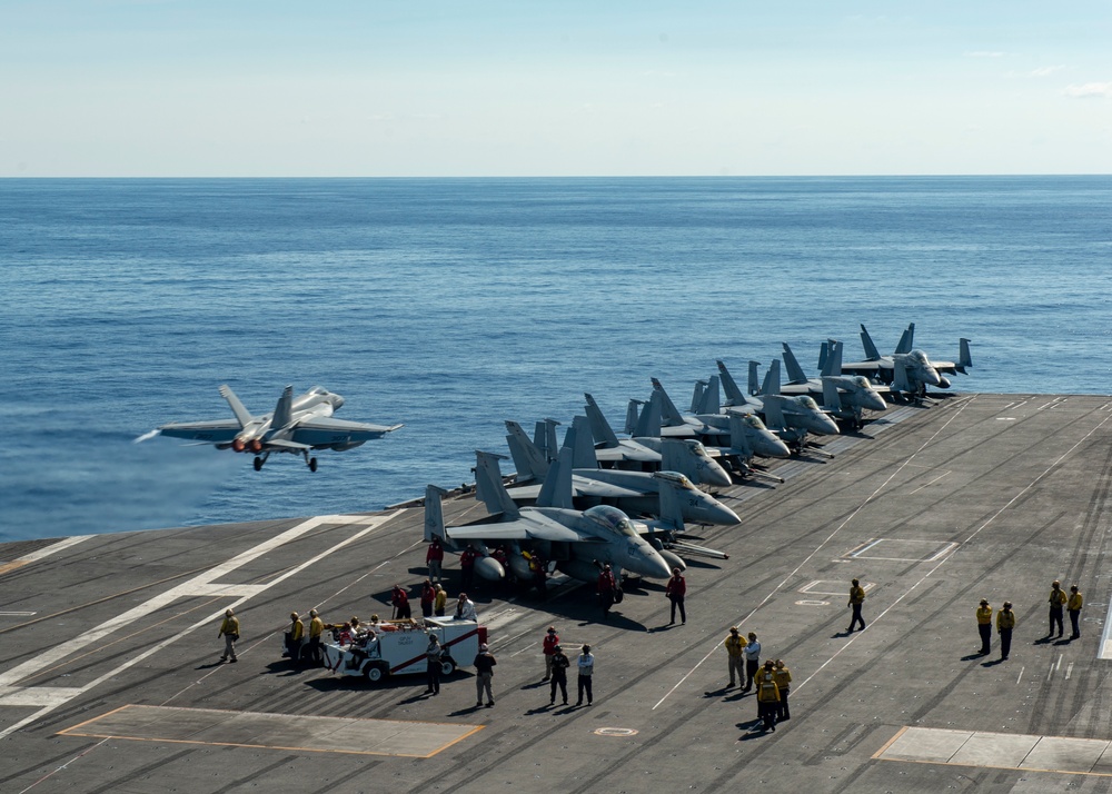 Nimitz Conducts Air Operations In The South China Sea