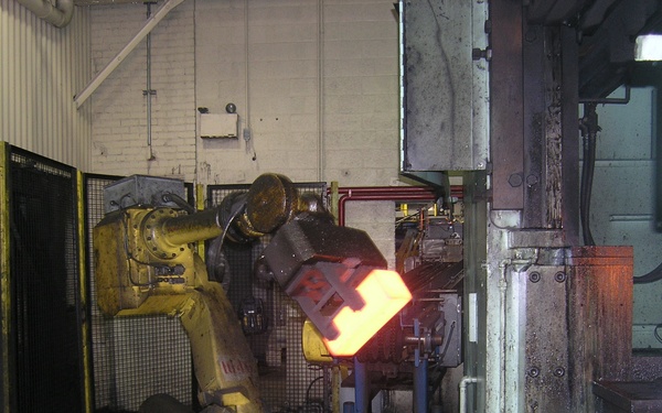 Projectile production at Scranton Army Ammunition Plant