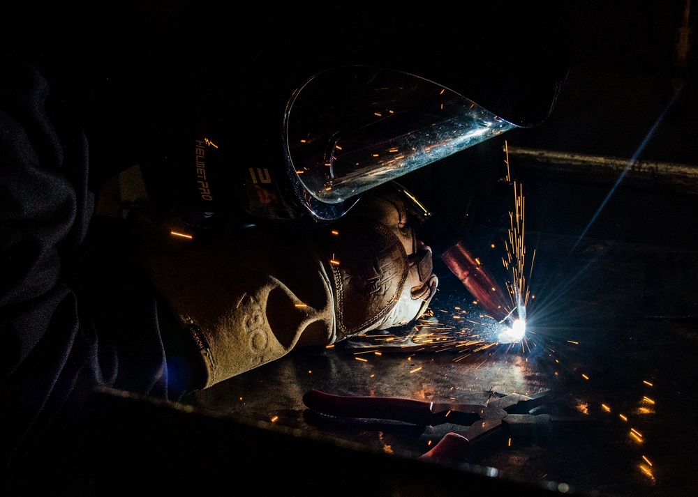 Idaho Guardsman uses State Education Assistance Program to complete welding course