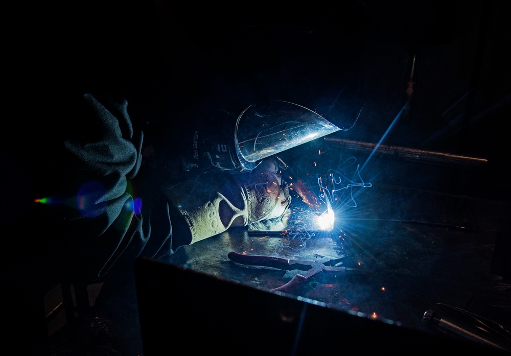 Idaho Guardsman uses State Education Assistance Program to complete welding course