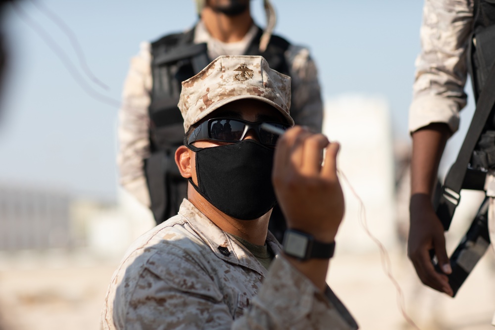 SPMAGTF-CR-CC: U.S. and Qatari Marine Training, Day 3