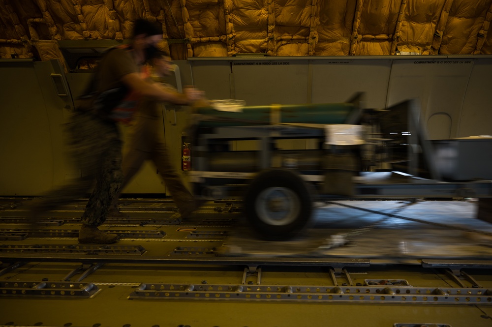 KC-10s moving PAX and cargo in the AOR