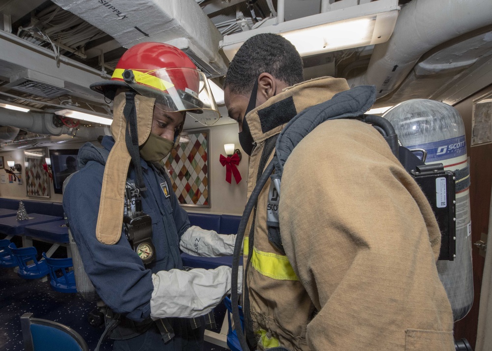 USS Bunker Hill conducts Routine Operations