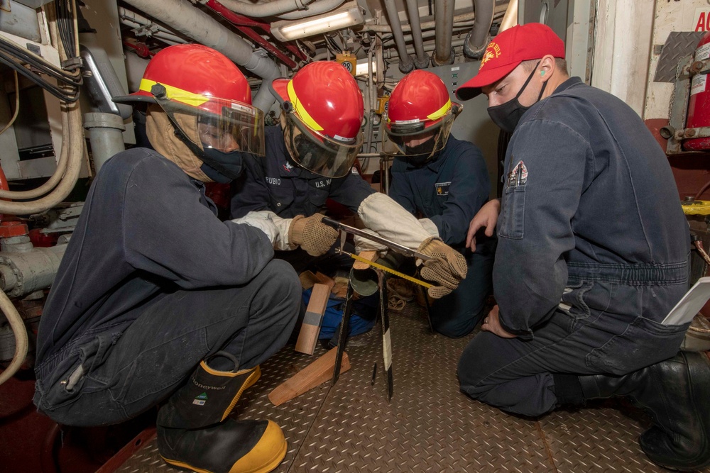 USS Bunker Hill conducts Routine Operations