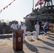 USS Dextrous (MCM 13) Holds Change of Command