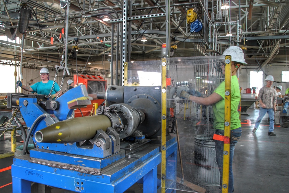 Sub-munitions removal at Hawthorne Army Depot