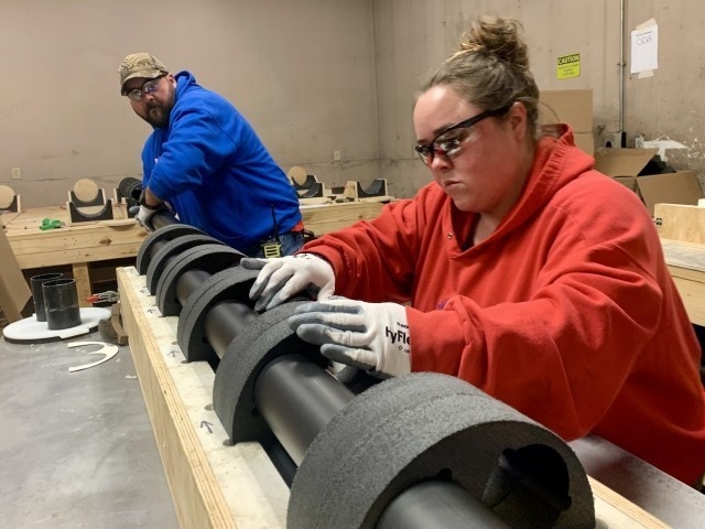 Advanced Precision Kill Weapon System containers at Blue Grass Army Depot