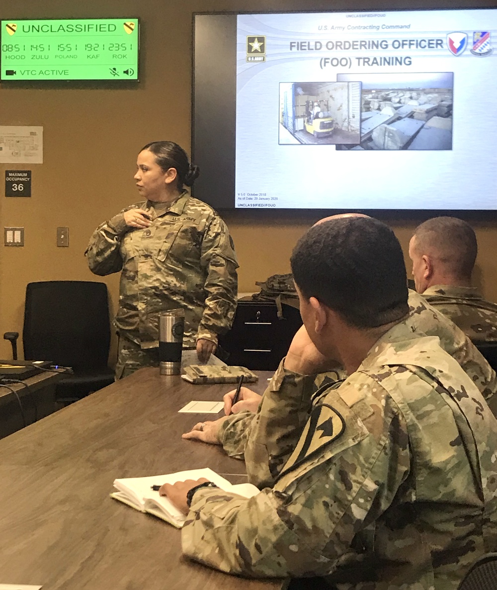 Contracting Soldiers support Army's largest exercise in 25 years