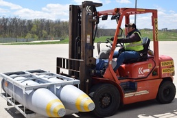 MK 84 2000-pound bomb distribution at Crane Army Ammunition Activity