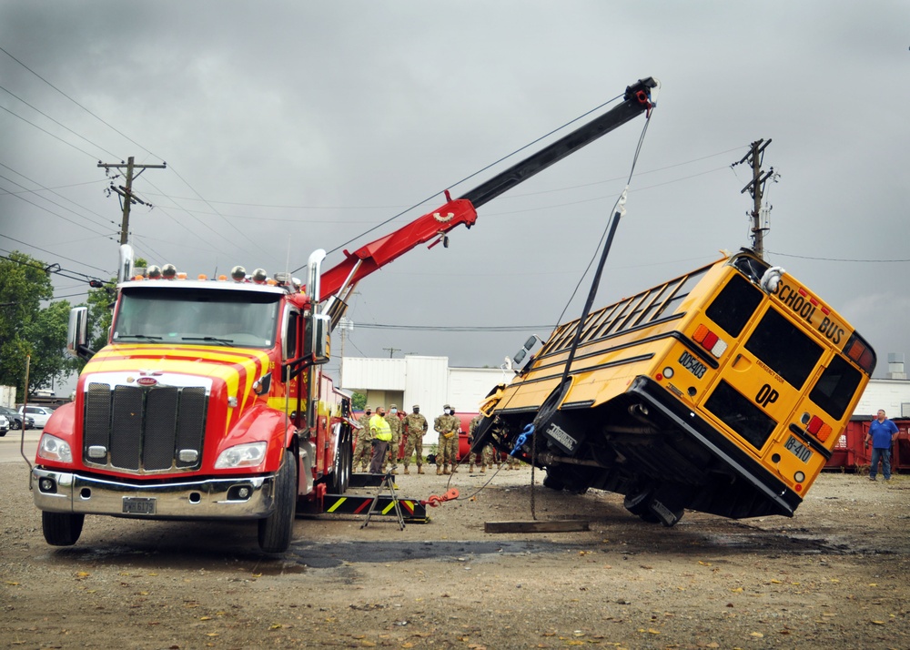 445 LRS Airmen receive hands-on training with local business