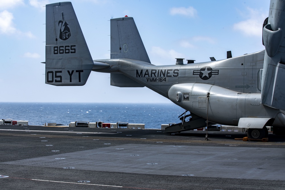 15th MEU Marines depart USS Makin Island for TRAP rehearsal in Somalia