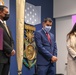 Farhan Khan, Director of Architecture, Data and Standards, Army CIO, recognized during pinning ceremony