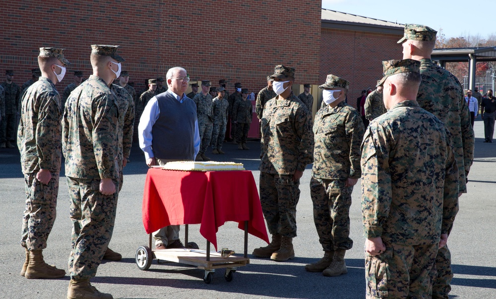 Cake Cutting Ceremony MCIOC (Marine Corps Information Operation Center)