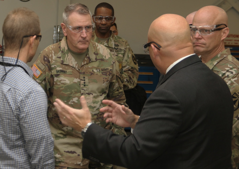 Gen. John Murray tours C5ISR PIF