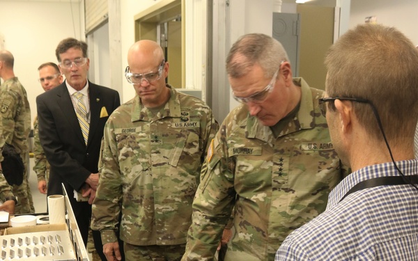 Gen. John Murray tours C5ISR PIF