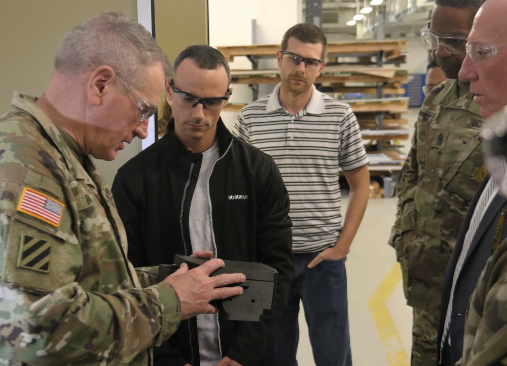 Gen. John Murray tours C5ISR PIF