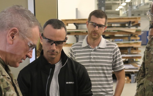 Gen. John Murray tours C5ISR PIF