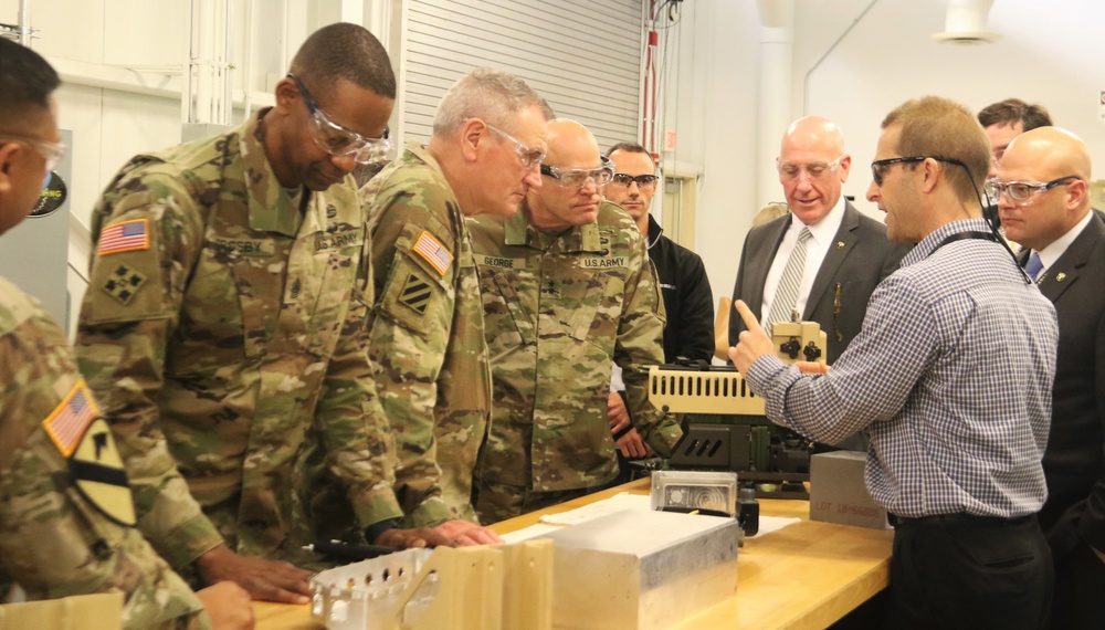 Gen. John Murray tours C5ISR PIF