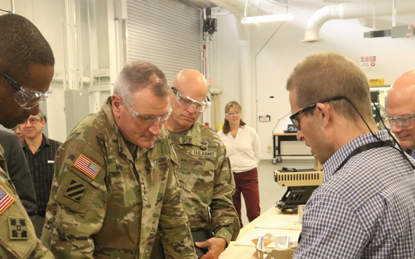 Gen. John Murray tours C5ISR PIF
