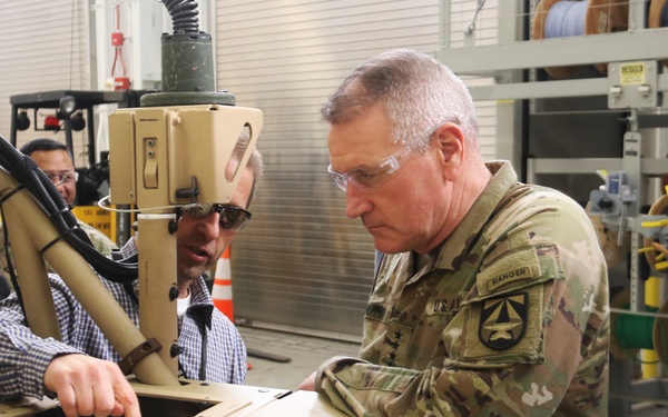 Gen. John Murray tours C5ISR PIF