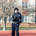 201229-N-TE695-0001 NEWPORT, R.I. (Dec. 29, 2020) Navy OCS student runs during holiday stand down