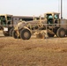 Military vehicles at Fort McCoy