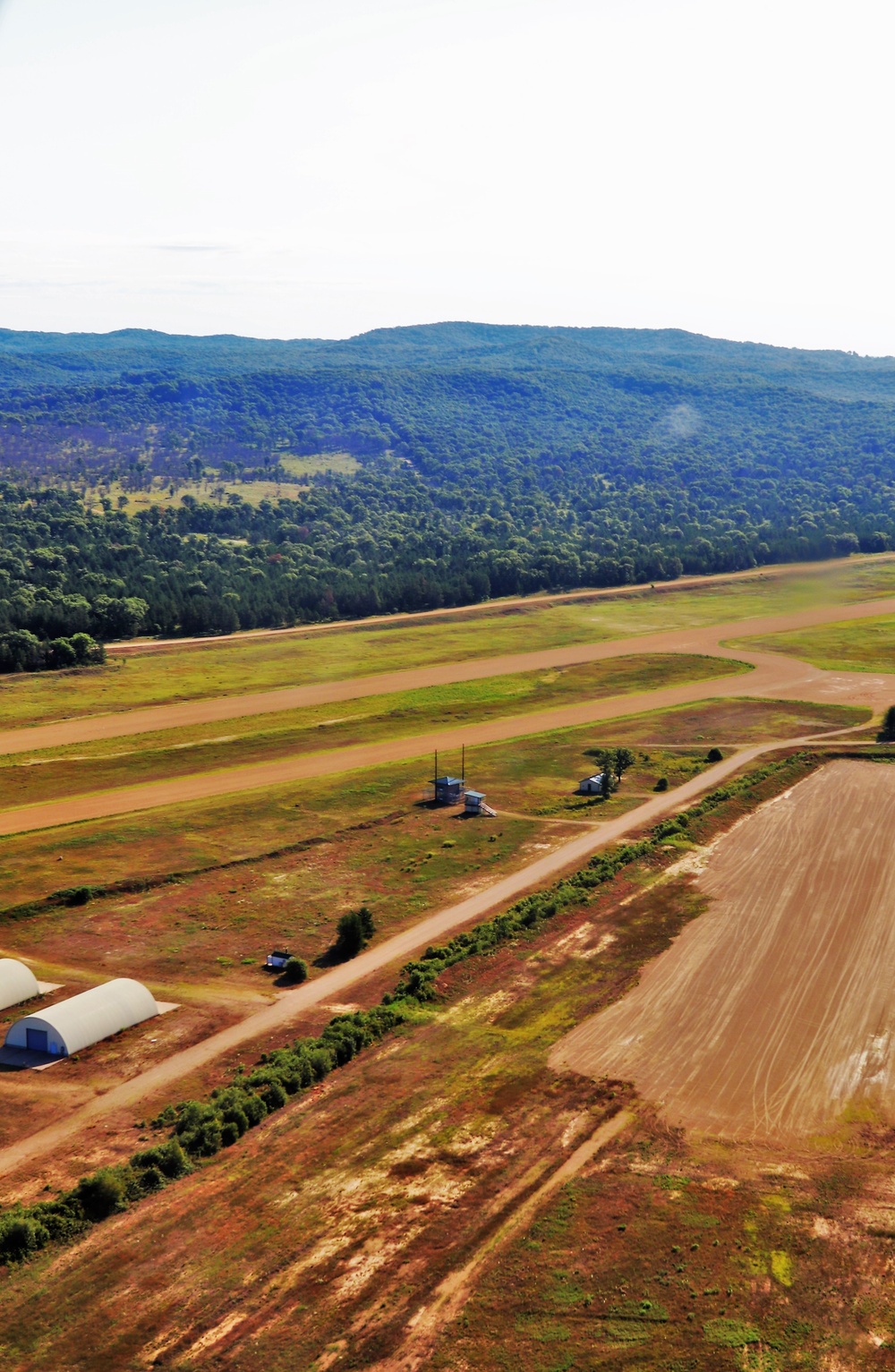 August 2020 aerial views of Fort McCoy