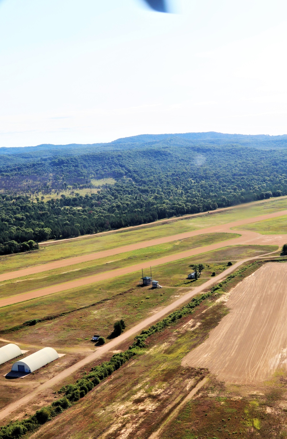 August 2020 aerial views of Fort McCoy