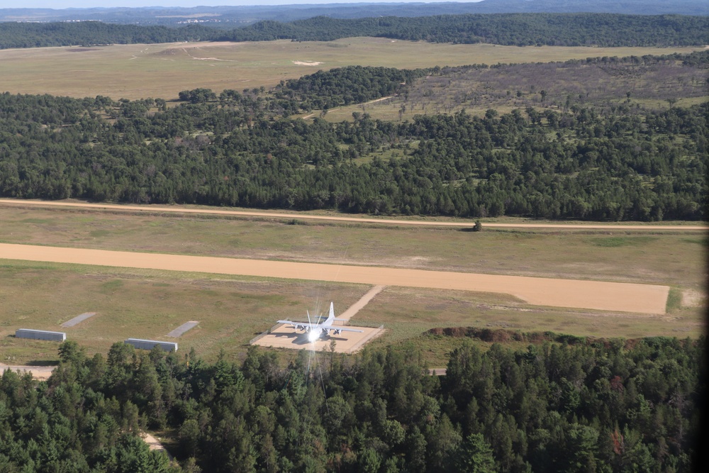 August 2020 aerial views of Fort McCoy