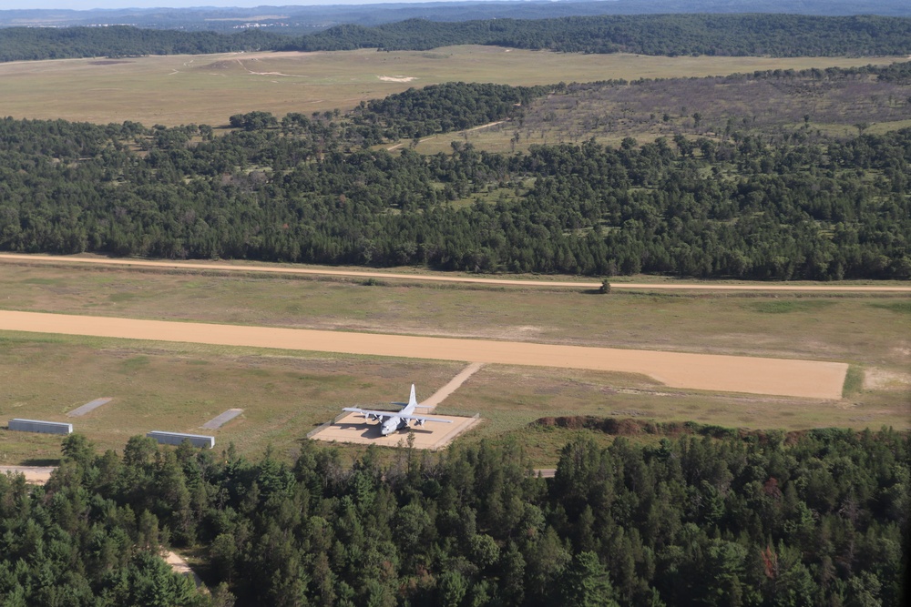 August 2020 aerial views of Fort McCoy