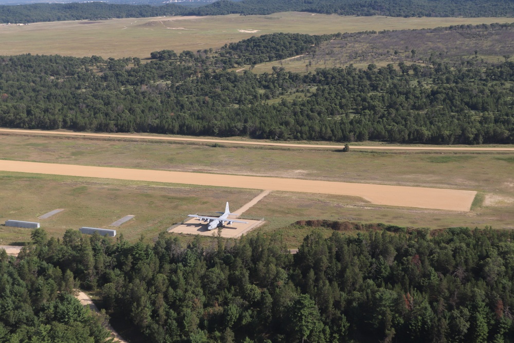 August 2020 aerial views of Fort McCoy