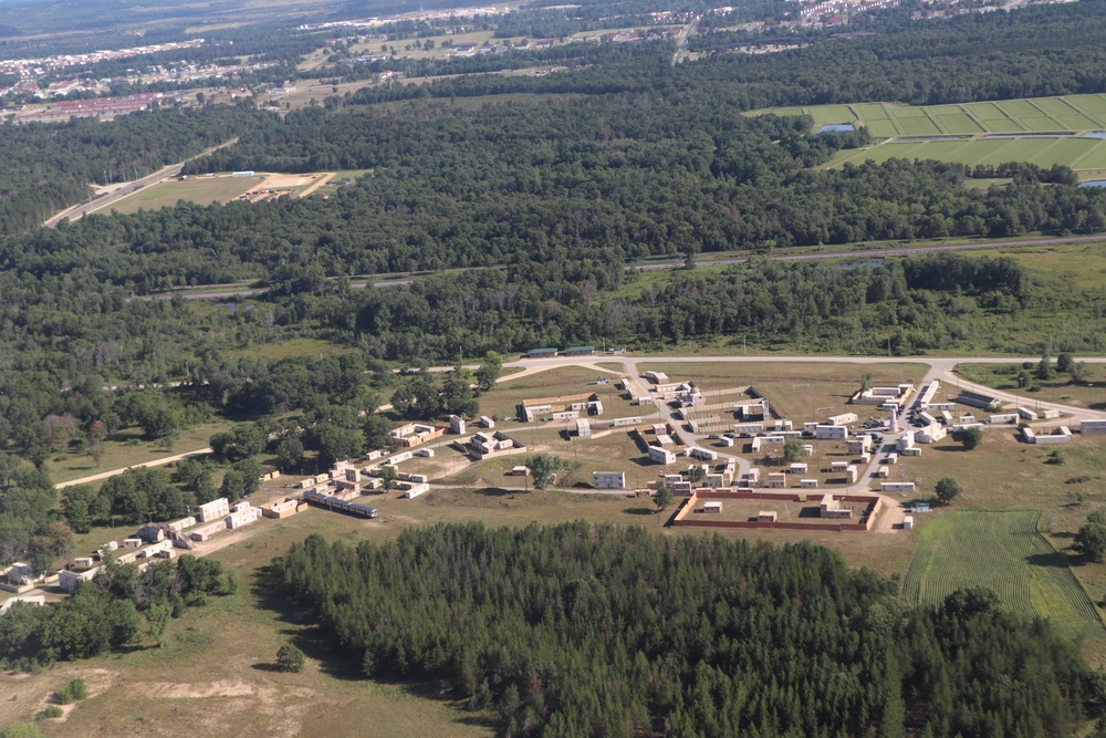 August 2020 aerial views of Fort McCoy