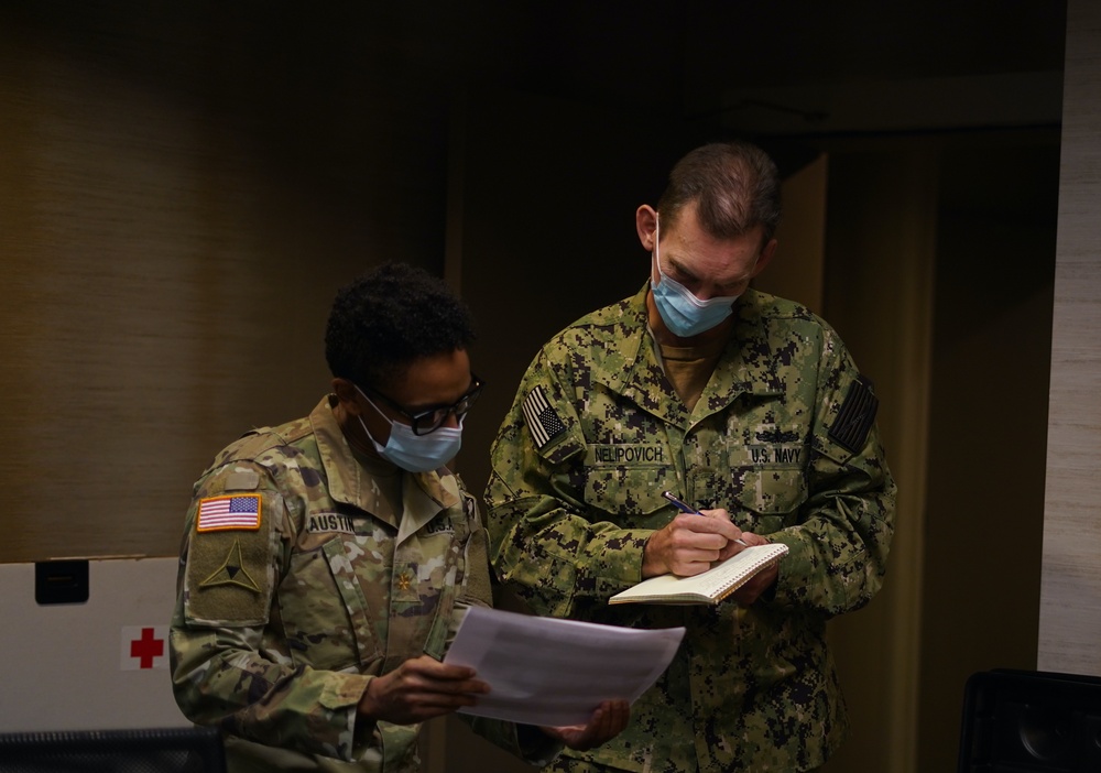 FAST 1 Receive Naval Medial Service Providers FAST 1 Receive Naval Medial Service Providers