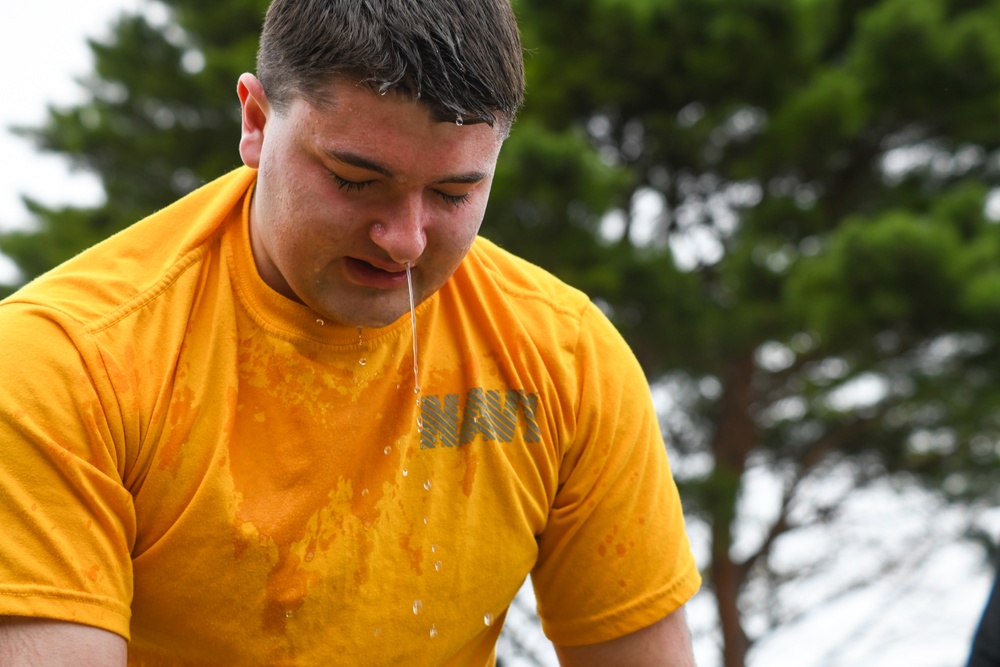 Misawa Sailors Participate in Auxiliary Security Forces OC Spray Training Exercise