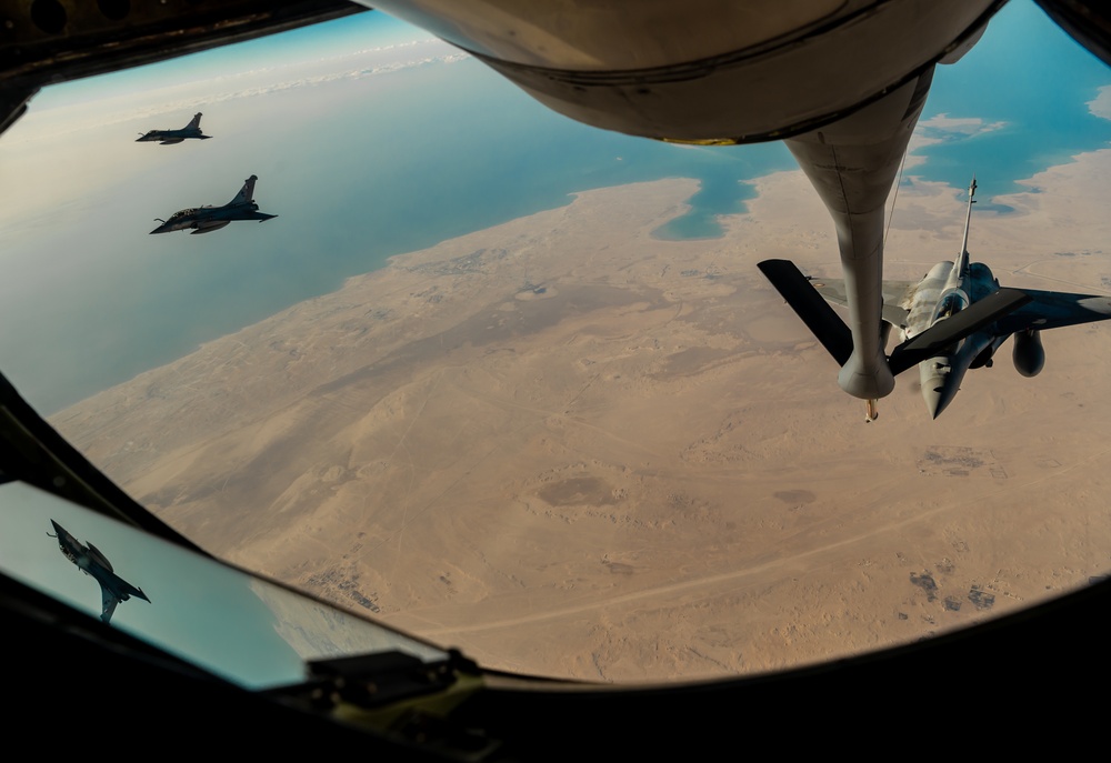 340th EARS conduct first-ever refueling mission with Qatar Emiri Air Force