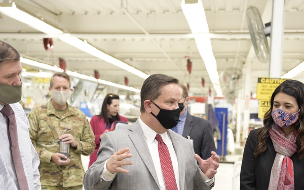 Congresswoman-elect Bice visits Tinker AFB