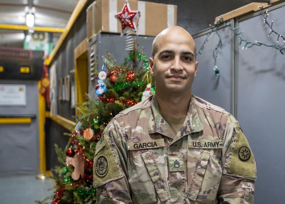 Citizen solider receives special call for the holidays