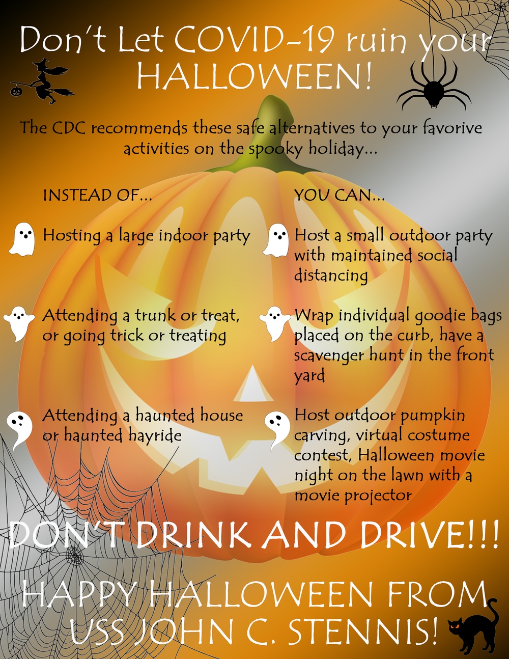 Halloween Safety Graphic