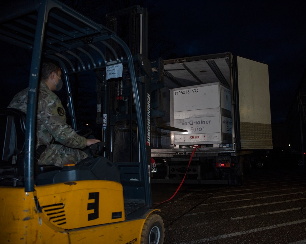 Ramstein receives initial COVID-19 vaccine shipment