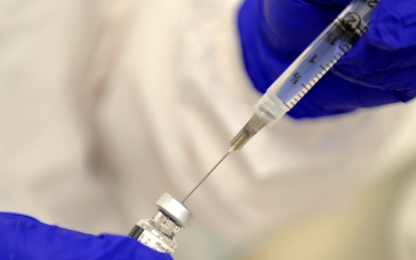 COVID-19 Vaccine Syringe Preparations at Bay Pines VAHCS - CW Bill Young VAMC