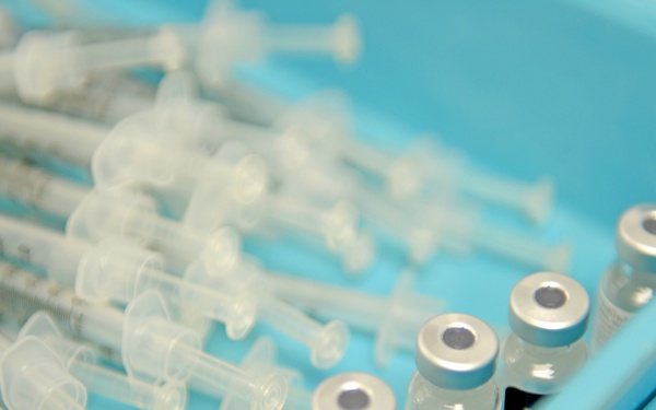 COVID-19 Vaccine Syringe Preparations at Bay Pines VAHCS - CW Bill Young VAMC